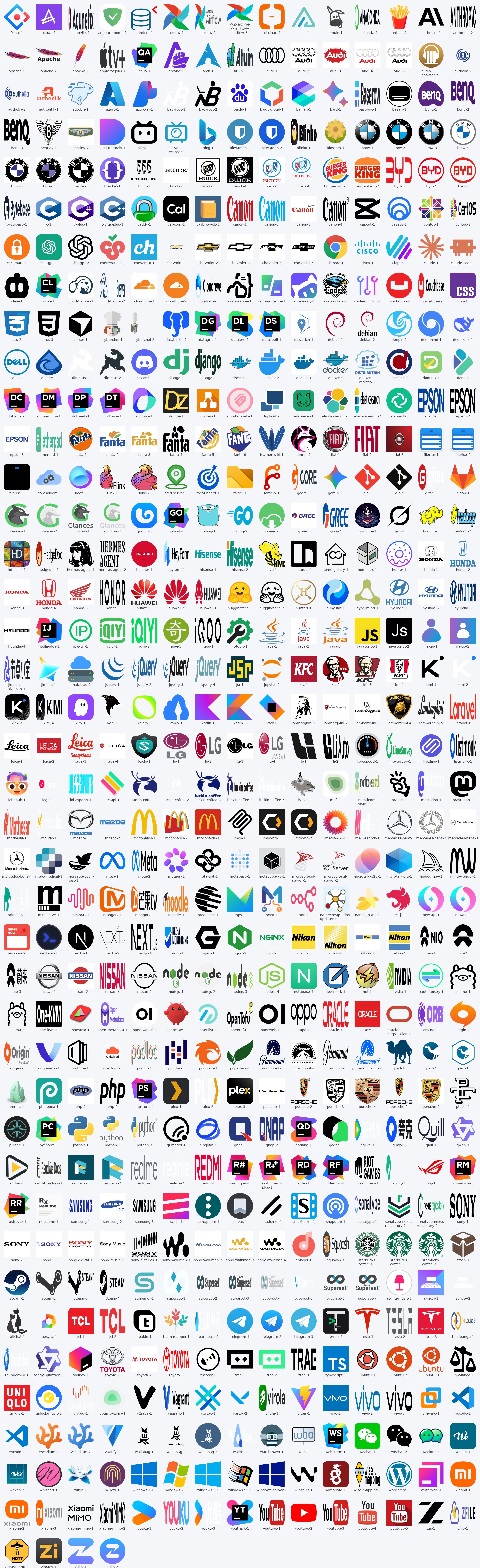 SVG 图标预览