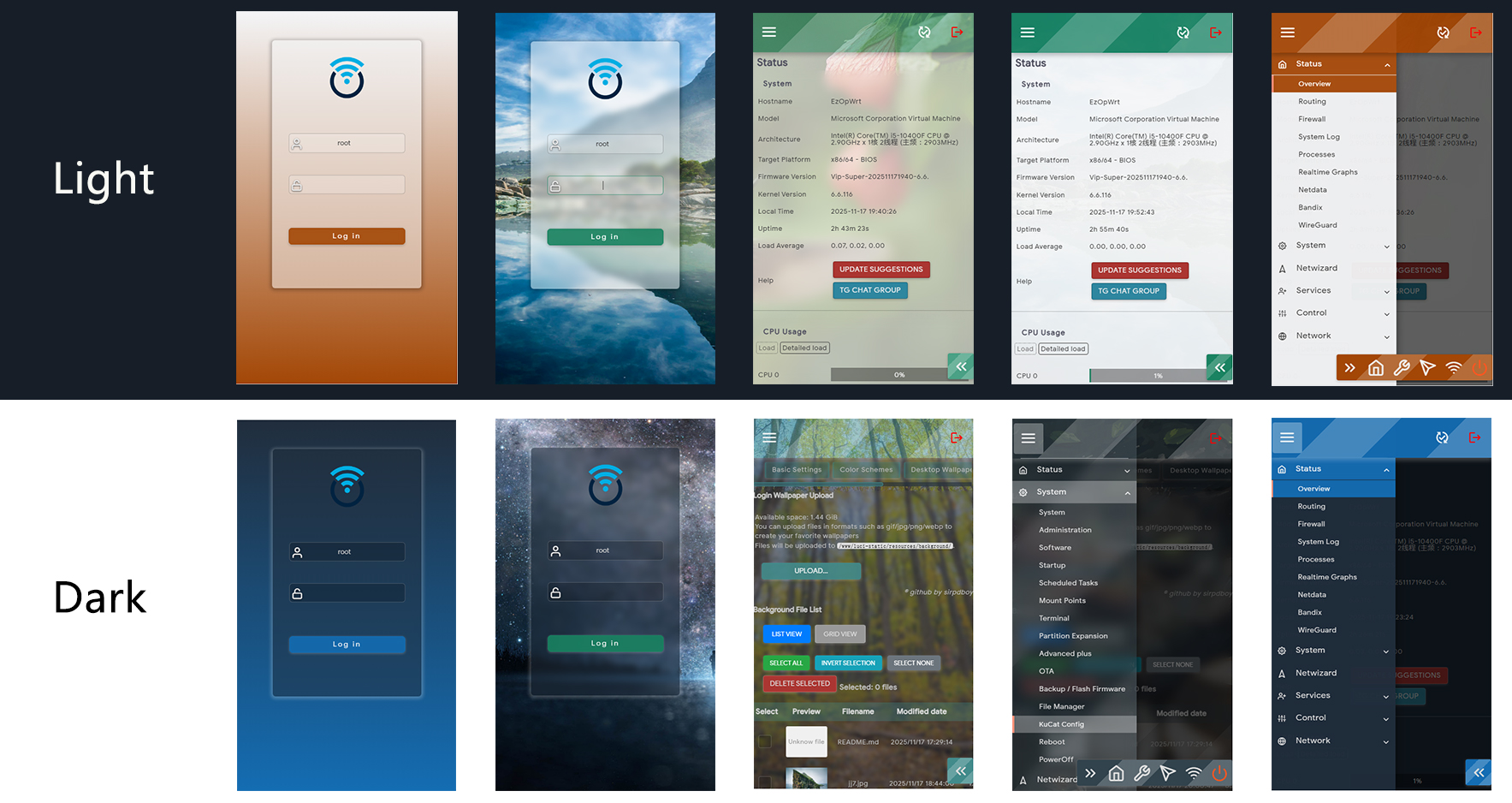 screenshots